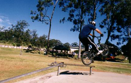 Manual up the rail