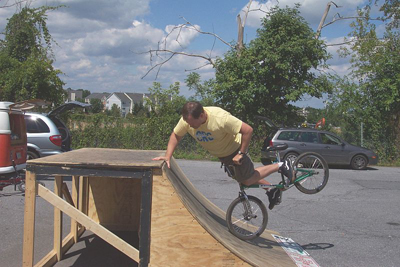 Craigs newest trick, the hand plant to revert