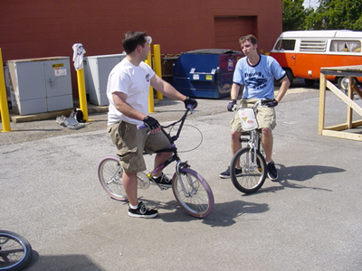 Rob and Pauly chat without the use of a keyboard