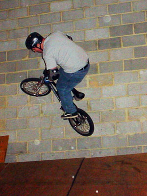 Carving a wallride